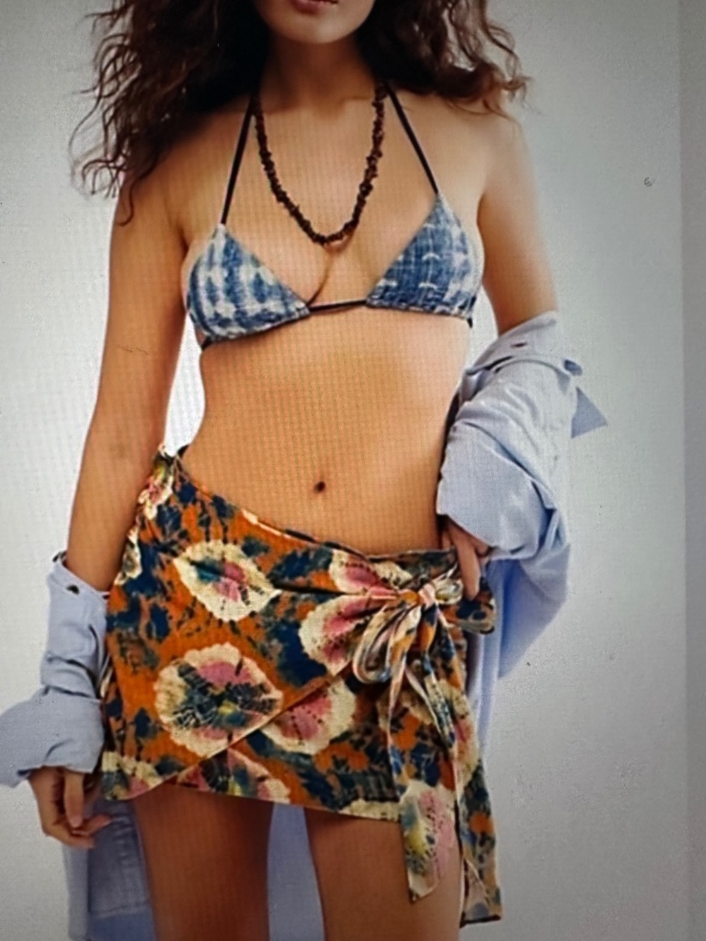 Free People, Sweet As Beach Mini Skirt.NWOT